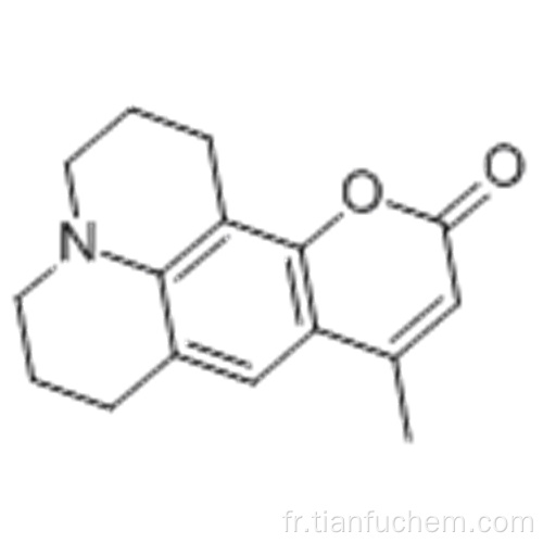 1H, 5H, 11H- [1] benzopyrano [6,7,8-ij] quinolizin-11-one, 2,3,6,7-tétrahydro-9-méthyl- CAS 41267-76-9